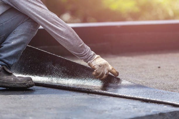Professional Basement Waterproofing technician working in Saint Marys, OH